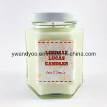 Cheap Clear Glass Jar Candles for Party Decoration